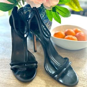 Brian Atwood Strappy Heels, Black size 9.5